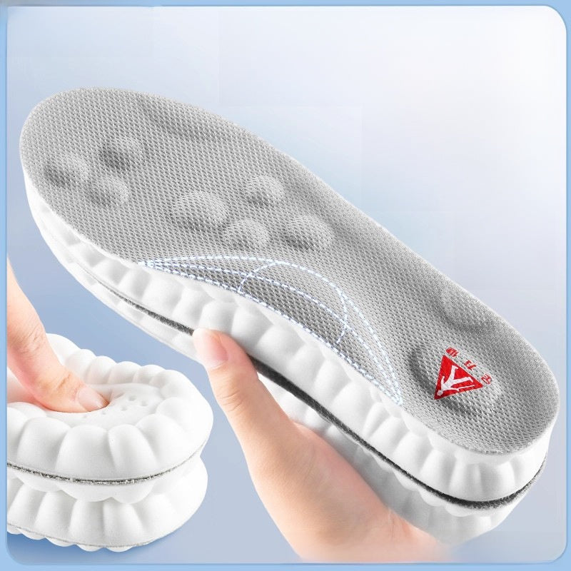 Arch support corrective moisture-wicking anti-odor insole