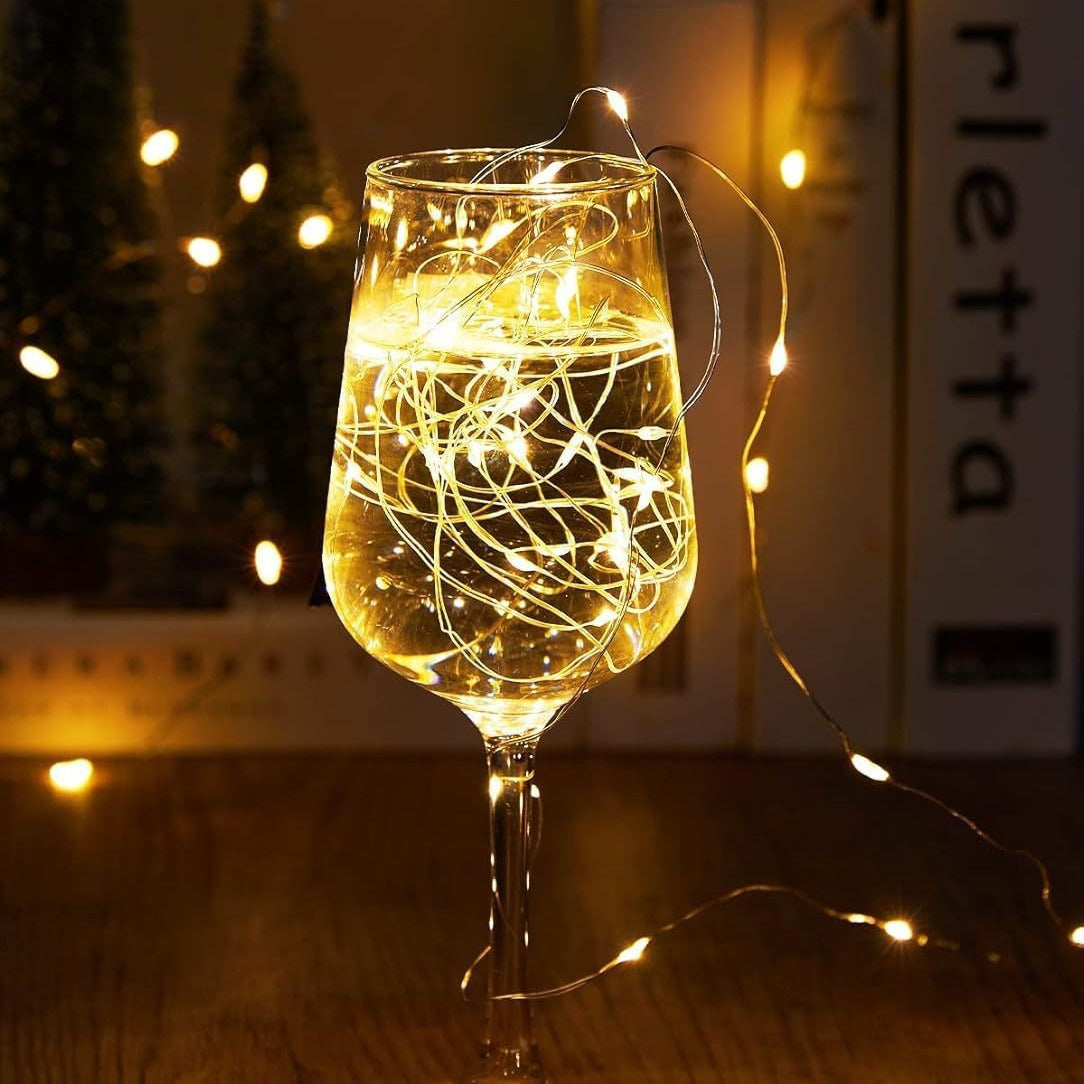 Copper Wire Battery LED String Fairy Lights