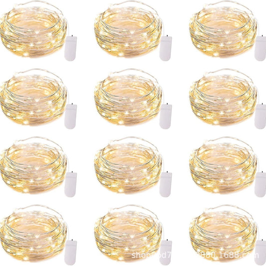 Copper Wire Battery LED String Fairy Lights
